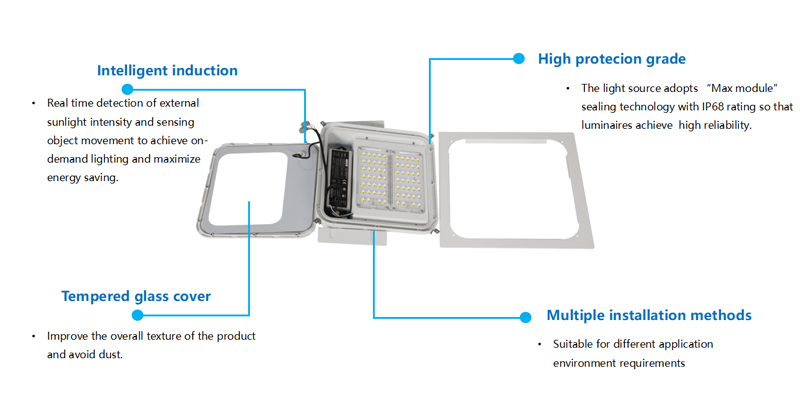 Outstanding Features of LED Canopy Lights