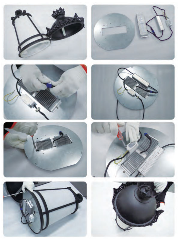 Traditional Retrofit Operation Guide of LED Light