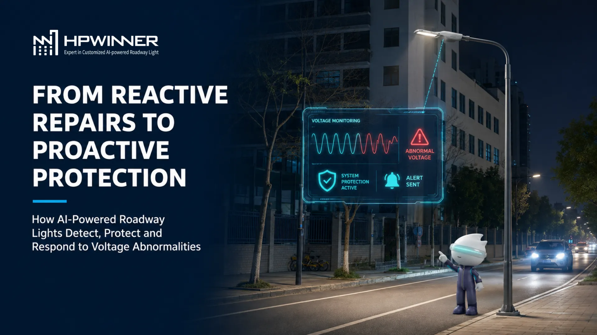 From Reactive Repairs to Proactive Protection: How AI-Powered Roadway Lights Respond to Voltage Abnormalities